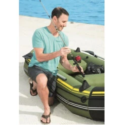 BATEAU GONFLABLE BESTWAY HYDRO FORCE + 2 RAMES + GONFLEUR 11 BATEAU GONFLABLE BESTWAY HYDRO FORCE + 2 RAMES + GONFLEUR -Magasin De Bateaux bateau gonflable bestway hydro force 2 rames gonfleur 4