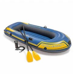 BATEAU GONFLABLE INTEX CHALLENGER 2 + 2 RAMES + GONFLEUR -Magasin De Bateaux bateau gonflable intex challenger 2 2 rames gonfleur 6