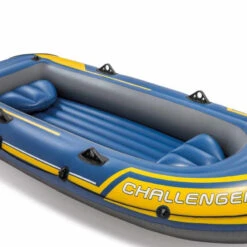 BATEAU GONFLABLE INTEX CHALLENGER 3 + 2 RAMES + GONFLEUR -Magasin De Bateaux bateau gonflable intex challenger 3 2 rames gonfleur 5