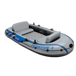 BATEAU GONFLABLE INTEX EXCURSION 4 + 2 AVIRONS + GONFLEUR 13 BATEAU GONFLABLE INTEX EXCURSION 4 + 2 AVIRONS + GONFLEUR -Magasin De Bateaux bateau gonflable intex excursion 4 2 avirons gonfleur 4