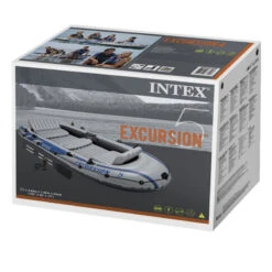 BATEAU GONFLABLE INTEX EXCURSION 5 + 2 AVIRONS + GONFLEUR -Magasin De Bateaux bateau gonflable intex excursion 5 2 avirons gonfleur 4