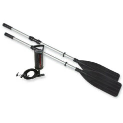 BATEAU GONFLABLE INTEX EXCURSION 5 + 2 AVIRONS + GONFLEUR -Magasin De Bateaux bateau gonflable intex excursion 5 2 avirons gonfleur 5