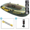BATEAU GONFLABLE INTEX SEAHAWK 2 + 2 RAMES + GONFLEUR -Magasin De Bateaux bateau gonflable intex seahawk 2 2 rames gonfleur