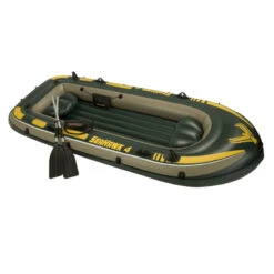 BATEAU GONFLABLE INTEX SEAHAWK 4 + 2 RAMES + GONFLEUR -Magasin De Bateaux bateau gonflable intex seahawk 4 2 rames gonfleur 4