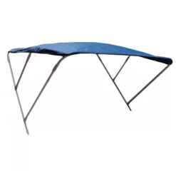 Bimini Alu Brossé 3 Arceaux - Bleu - ORANGEMARINE 185 (largeur) X 110 (hauteur) X 180 (longueur) Cm -Magasin De Bateaux bimini alu brosse 3 arceaux bleu orangemarine 185 largeur x 110 hauteur x 180 longueur cm 3