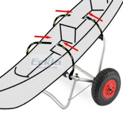 CHARIOT KAYAK CANOE PLIABLE ECKLA CANYON 8 CHARIOT KAYAK CANOE PLIABLE ECKLA CANYON -Magasin De Bateaux chariot kayak canoe pliable eckla canyon 2