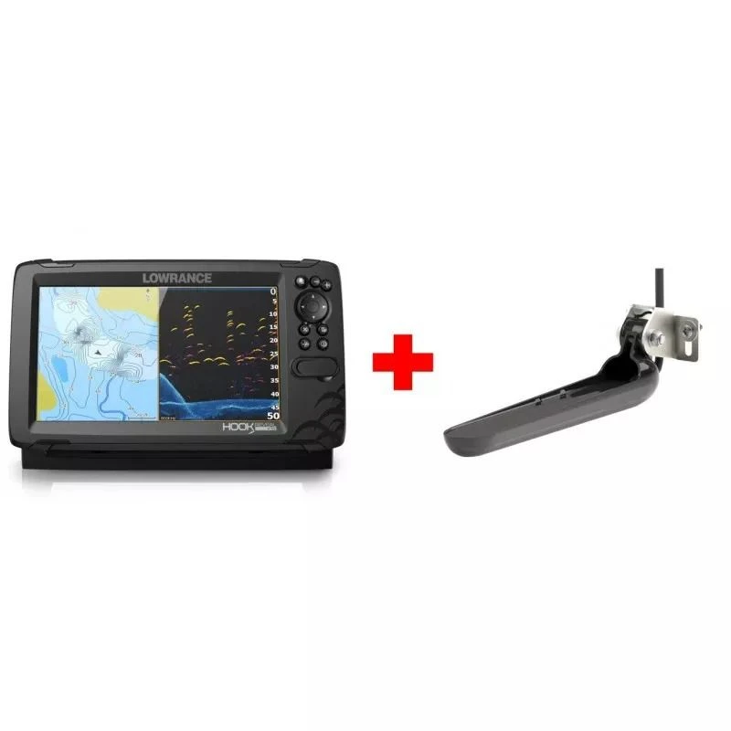 Combinés Sondeurs-GPS HOOK REVEAL 9 TRIPLESHOT Sonde TA - LOWRANCE 4 Combinés Sondeurs-GPS HOOK REVEAL 9 TRIPLESHOT Sonde TA - LOWRANCE – Image 2