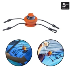 PLASTIMO COMPAS POUR KAYAK OFF 55 KAYAK ORANGE Z/ABC -Magasin De Bateaux compas pour kayak off 55 kayak orange z abc 1