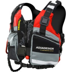 GILET AQUADESIGN TRISULI 70N ROUGE -Magasin De Bateaux gilet aquadesign trisuli 70n rouge 2