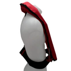 GILET DE SAUVETAGE GONFLABLE AUTOMATIQUE ORANGE MARINE 170N ESSSENTIAL ROUGE -Magasin De Bateaux gilet de sauvetage gonflable automatique orange marine 170n esssential rouge 4