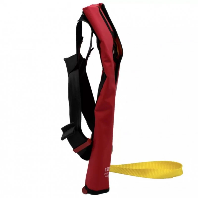 Gilet De Sauvetage Gonflable Enfant Automatique 120N Avec Harnais ESSENTIAL Rouge - ORANGEMARINE 5 Gilet De Sauvetage Gonflable Enfant Automatique 120N Avec Harnais ESSENTIAL Rouge - ORANGEMARINE – Image 3