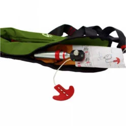 Gilet De Sauvetage Gonflable Manuel 170N ESSENTIAL Vert - ORANGEMARINE -Magasin De Bateaux gilet de sauvetage gonflable manuel 170n essential vert orangemarine 4