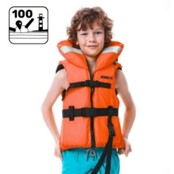 GILET DE SAUVETAGE JOBE COMFORT BOATING VEST ENFANT ORANGE -Magasin De Bateaux gilet de sauvetage jobe comfort boating vest enfant orange 1