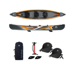 KAYAK AQUA MARINA TOMAHAWK AIR-C 2/3 PERSONNES -Magasin De Bateaux kayak aqua marina tomahawk air c 2 3 personnes 1