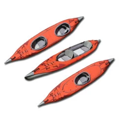 KAYAK GONFLABLE ADVANCED ELEMENTS FRAME CONVERTIBLE ROUGE -Magasin De Bateaux kayak gonflable advanced elements frame convertible rouge 8