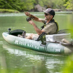 KAYAK GONFLABLE AQUA MARINA CALIBER PECHE -Magasin De Bateaux kayak gonflable aqua marina caliber peche 7