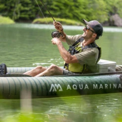 KAYAK GONFLABLE AQUA MARINA CALIBER PECHE -Magasin De Bateaux kayak gonflable aqua marina caliber peche 8