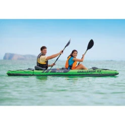 KAYAK GONFLABLE INTEX CHALLENGER K2 11 KAYAK GONFLABLE INTEX CHALLENGER K2 -Magasin De Bateaux kayak gonflable intex challenger k2 2