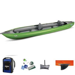 KAYAK GUMOTEX SOLAR VERT 2 PLACES 5 KAYAK GUMOTEX SOLAR VERT 2 PLACES -Magasin De Bateaux kayak gumotex solar vert 2 places 1