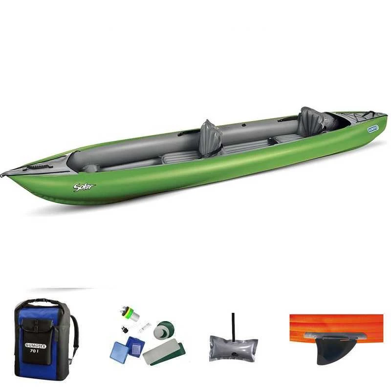 KAYAK GUMOTEX SOLAR VERT 2 PLACES 3 KAYAK GUMOTEX SOLAR VERT 2 PLACES