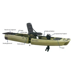 KAYAK MODULABLE POINT 65 KINGFISHER VERSION MER HOMOLOGABLE -Magasin De Bateaux kayak modulable point 65 kingfisher version mer homologable 1