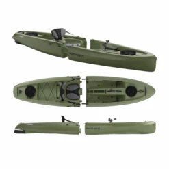 Kayak Modulable Point 65 Mojito SOLO Angler Peche Vert -Magasin De Bateaux kayak modulable point 65 mojito solo angler peche vert 1
