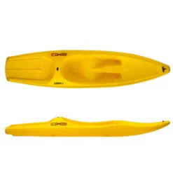 Kayak Rigide Exo Zippy Jaune -Magasin De Bateaux kayak rigide exo zippy jaune 1