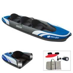 KAYAK SEVYLOR HUDSON KCC360 BLEU 9 KAYAK SEVYLOR HUDSON KCC360 BLEU -Magasin De Bateaux kayak sevylor hudson kcc360 bleu 1
