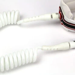 LEASH DE SUP HOWZIT COIL BLANC -Magasin De Bateaux leash de sup howzit coil blanc 5