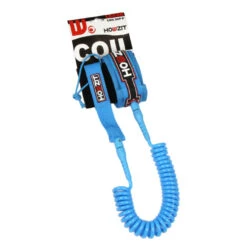 LEASH DE SUP HOWZIT COIL BLEU 9' -Magasin De Bateaux leash de sup howzit coil bleu 9 1 4