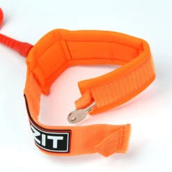 LEASH DE SUP HOWZIT COIL ORANGE -Magasin De Bateaux leash de sup howzit coil orange 5