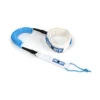 LEASH DE SUP HOWZIT DOWNWIND COIL BLANC/BLEU 6' -Magasin De Bateaux leash de sup howzit downwind coil blanc bleu 6