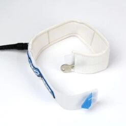 LEASH DE SUP HOWZIT DOWNWIND COIL BLANC/BLEU 6' -Magasin De Bateaux leash de sup howzit downwind coil blanc bleu 6 1 4