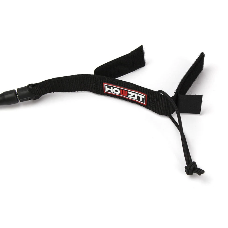 LEASH DE SUP/SURF HOWZIT NOIR 7 LEASH DE SUP/SURF HOWZIT NOIR – Image 5