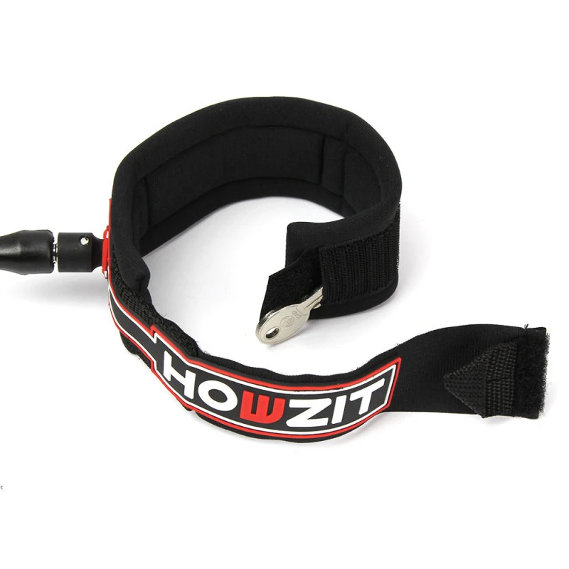 LEASH DE SUP/SURF HOWZIT NOIR 8 LEASH DE SUP/SURF HOWZIT NOIR – Image 6