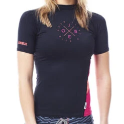 LYCRA JOBE RASHGUARD FEMME NOIR -Magasin De Bateaux lycra jobe rashguard femme noir 1