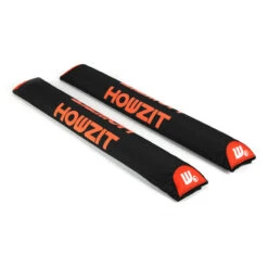 LOT DE 2 MOUSSES DE BARRE DE TOIT LARGE HOWZIT NOIRE X2 -Magasin De Bateaux mousse de barre de toit large howzit noir 2