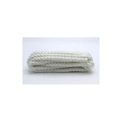 PACK AMARRAGE POLYESTER 3 TORONS BLANC 16mm X 10m 8 PACK AMARRAGE POLYESTER 3 TORONS BLANC 16mm X 10m -Magasin De Bateaux pack amarrage polyester 3 torons blanc 16mm x 10m 1