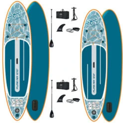 PACK PADDLE GONFLABLE AQUA MARINA PURE AIR 10.2 + PURE AIR 10.10 -Magasin De Bateaux pack paddle gonflable aqua marina pure air 102 pure air 1010 1