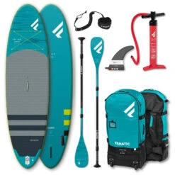 PADDLE FANATIC FLY AIR 10.4 PREMIUM 2022 GONFLABLE + PAGAIE CARBONE C35 COMPLET -Magasin De Bateaux paddle fanatic fly air 104 premium 2022 gonflable pagaie carbone c35 complet 1