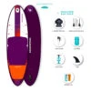 Paddle Gonflable Aqua Design Lava 10.0 -Magasin De Bateaux paddle gonflable aqua design lava 100