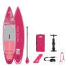 PADDLE GONFLABLE AQUA MARINA CORAL 11.6 TOURING RASPBERRY 2023 -Magasin De Bateaux paddle gonflable aqua marina coral 116 touring raspberry 2023