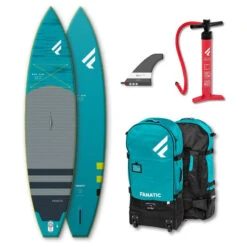 PADDLE GONFLABLE FANATIC RAY AIR 11.6 PREMIUM SAC + POMPE -Magasin De Bateaux paddle gonflable fanatic ray air 116 premium sac pompe 1