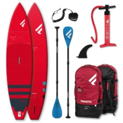 PADDLE GONFLABLE FANATIC RAY AIR 11.6 X 31 PURE ROUGE 2022 -Magasin De Bateaux paddle gonflable fanatic ray air 116 x 31 pure rouge 2022 1
