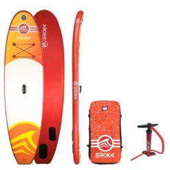 PADDLE GONFLABLE SROKA MALIBU FUSION ORANGE 10.0 -Magasin De Bateaux paddle gonflable sroka malibu fusion orange 100 2021 1