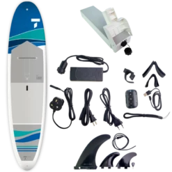 Paddle Rigide A Propulsion Electrique Tahe Breeze 11.6 Performer -Magasin De Bateaux paddle rigide a propulsion electrique tahe breeze 116 performer 1