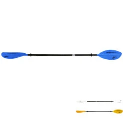 PAGAIE KAYAK AQUADESIGN ATTAK 4 PARTIES 220CM Bleu -Magasin De Bateaux pagaie kayak aquadesign attak 4 parties 220cm bleu 1