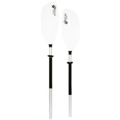 PAGAIE KAYAK AQUADESIGN WHITE 2 PARTIES 215CM -Magasin De Bateaux pagaie kayak aquadesign white 2 parties 215cm 4