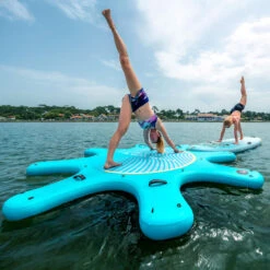PLATEFORME YOGA GONFLABLE AQUA MARINA YOGA DOCK 2023 -Magasin De Bateaux plateforme yoga gonflable aqua marina yoga dock 2023 4