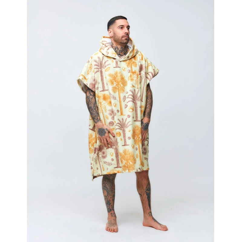 PONCHO AFTER BOTANICAL LINEN 5 PONCHO AFTER BOTANICAL LINEN – Image 3